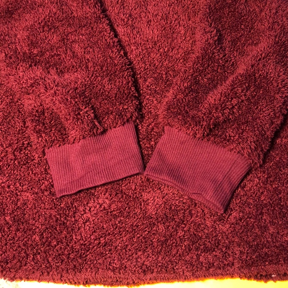 Harry Potter Burgundy Terrycloth Sweater - image 5